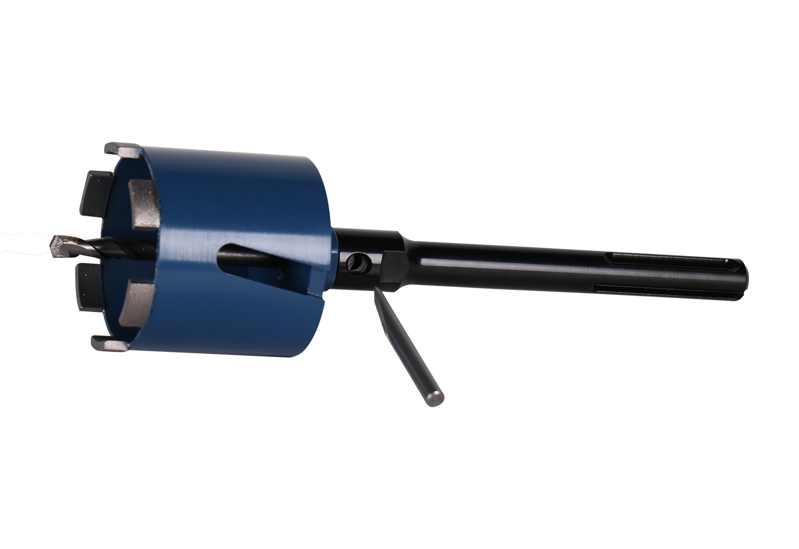 Adapter SDS MAX auf M16 mit Zentrierbohrer 8x120 mm und Treibkeil