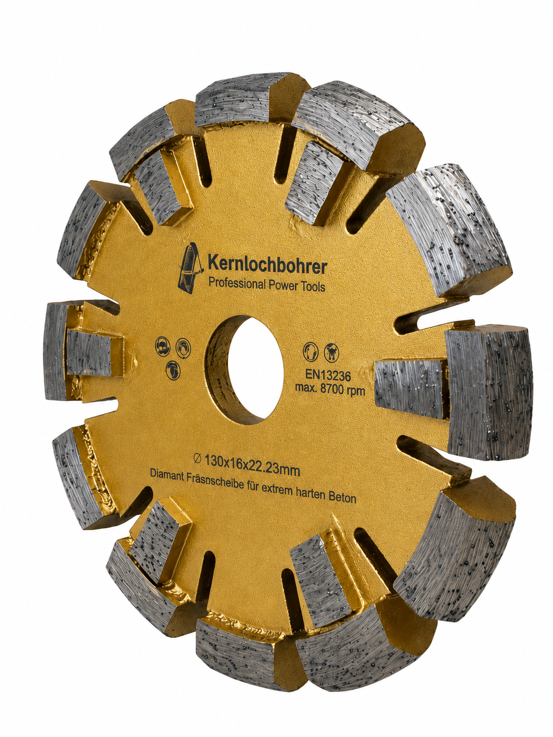 Diamant Frässcheibe für extrem harten Beton