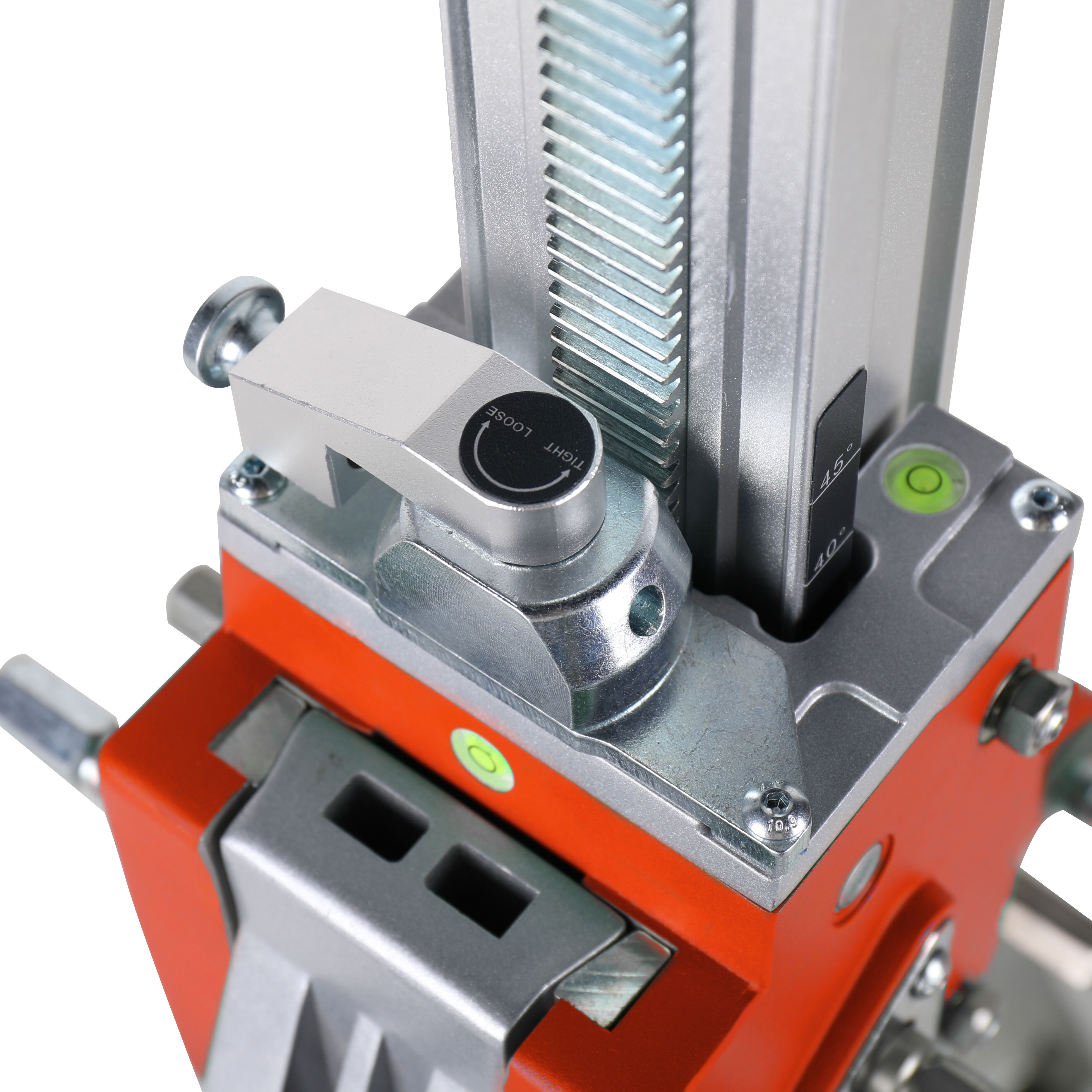 Diamant-Kernbohrgerät DKB-202/H-PRO (mit Ständer), Nass & Trocken, Ø 162mm handgeführt, Ø 202mm ständergeführt, Beton/Stahlbeton/Mauerwerk