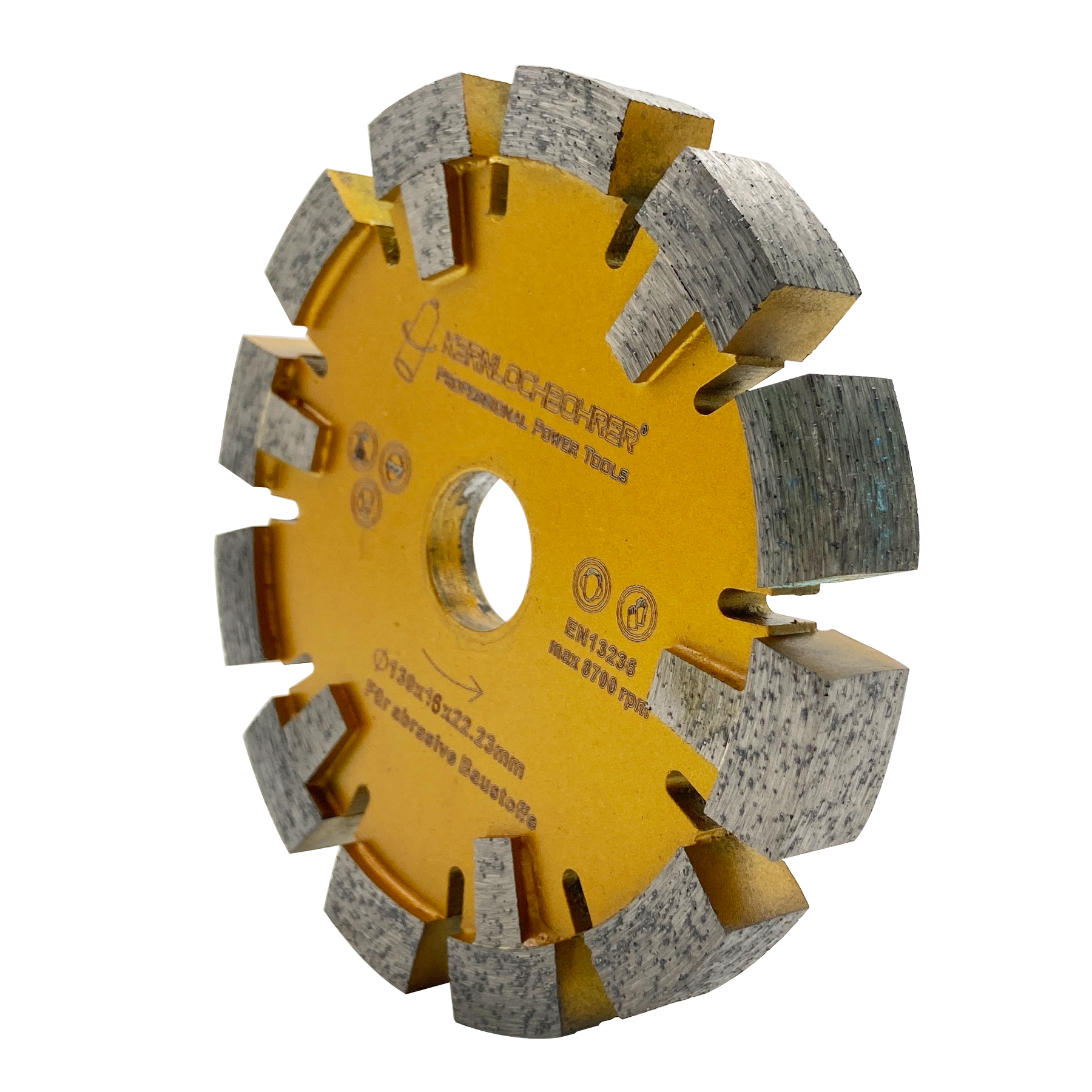 Diamant Frässcheibe ECKIG Ø 130 mm