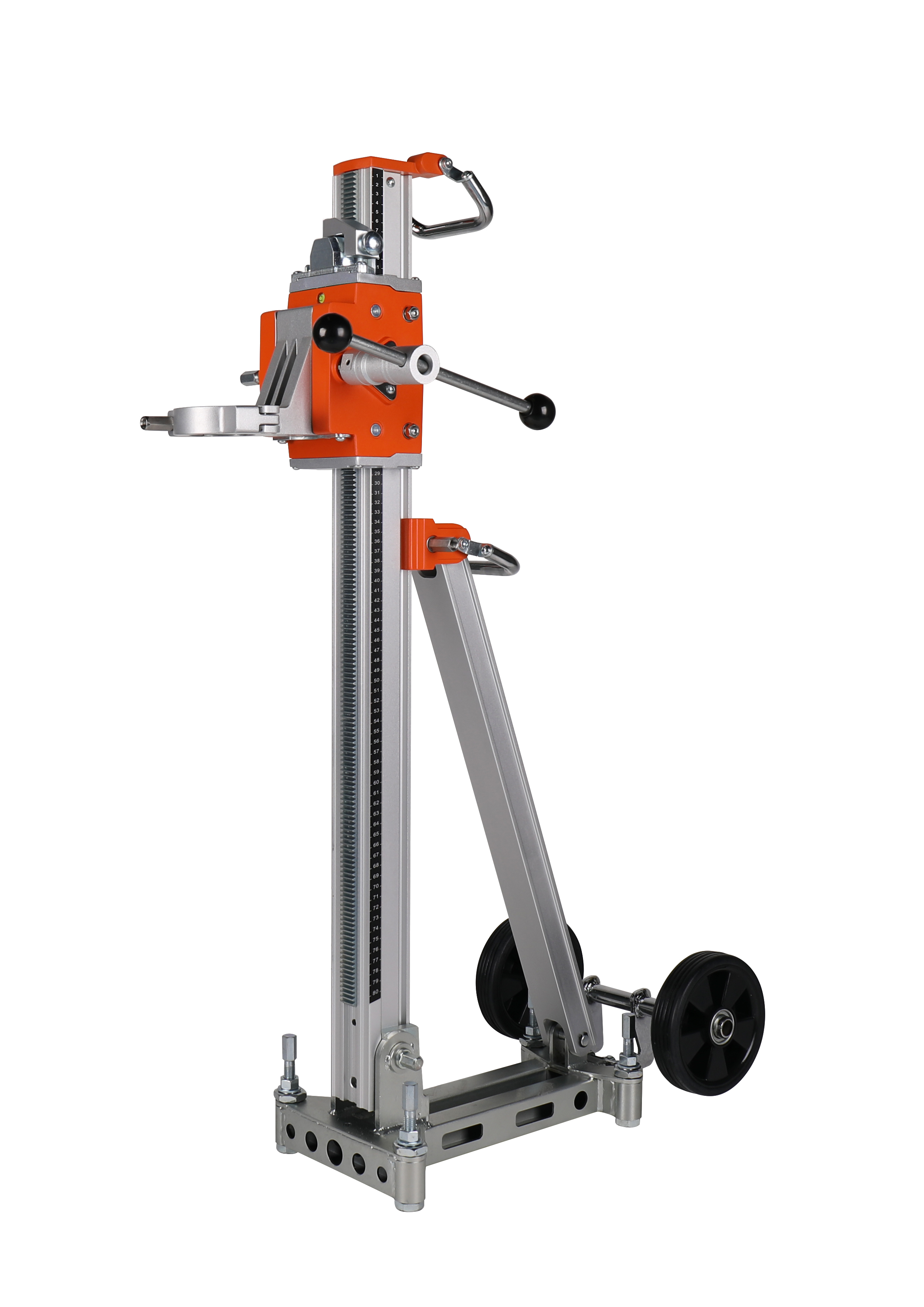 Diamant-Kernbohrgerät DKB-202/H-PRO (mit Ständer), Nass & Trocken, Ø 162mm handgeführt, Ø 202mm ständergeführt, Beton/Stahlbeton/Mauerwerk